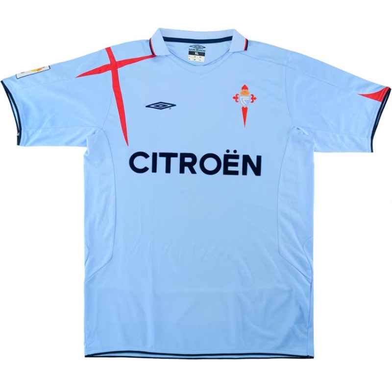 Camiseta Local Celta Vigo 2005-06 Umbro | El Vestuario