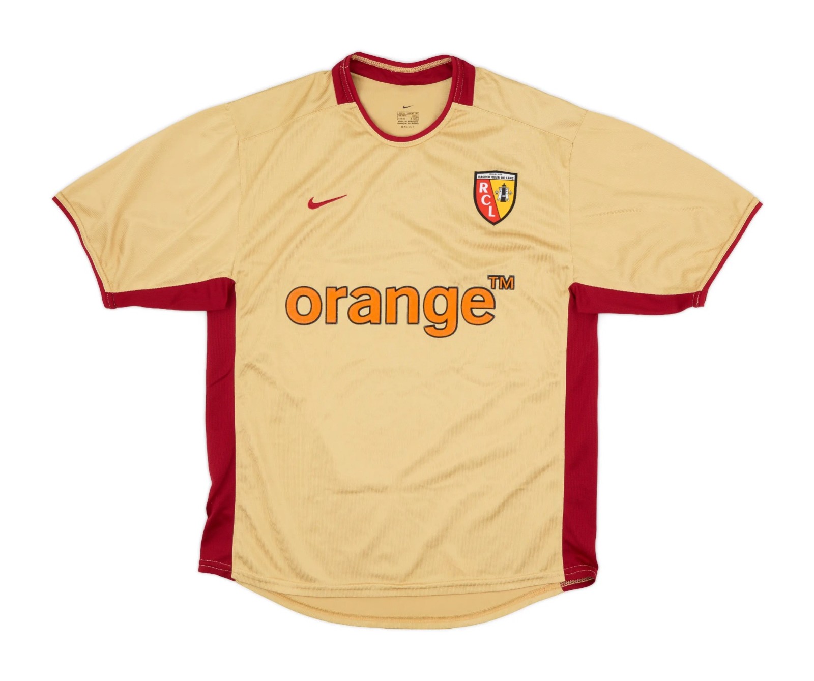 Camisola Principal Lens 2002-03 Nike - Nota 5.0/5 ⭐ | Le Vestiaire