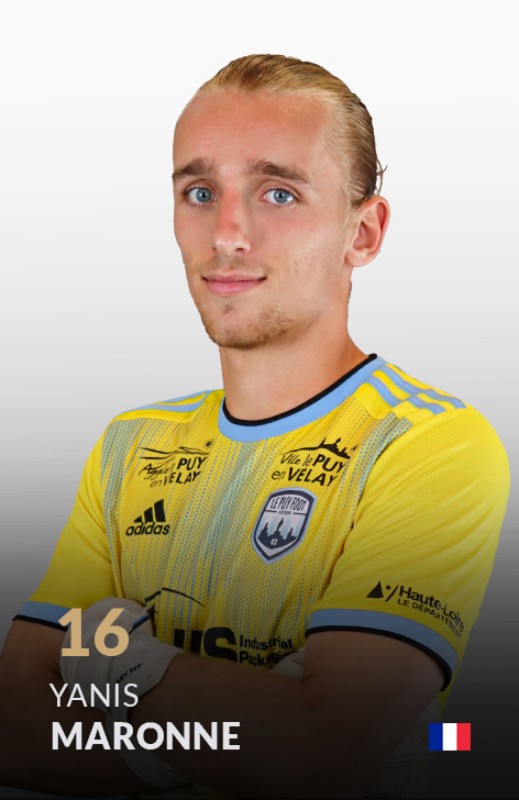 Maillot Gardien Le Puy Foot 43 Auvergne 2023-24