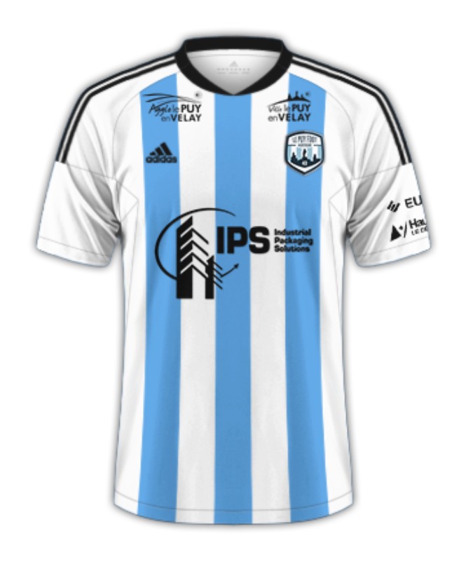 Maillot Domicile Le Puy Foot 43 Auvergne 2023-24