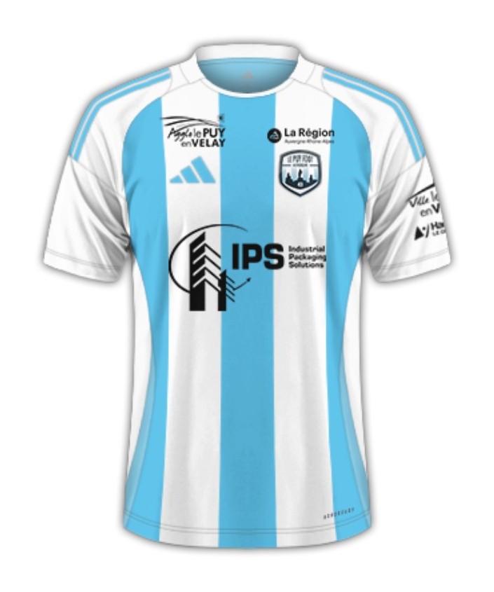 Maillot Domicile Le Puy Foot 43 Auvergne 2025-26