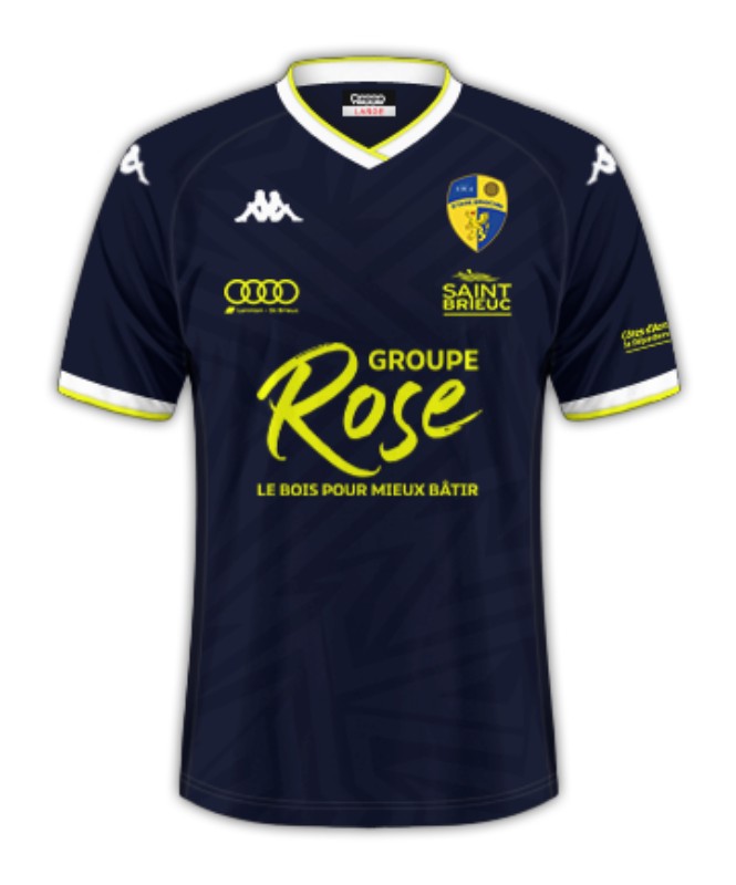 Maillot Domicile Stade Briochin 2023-24